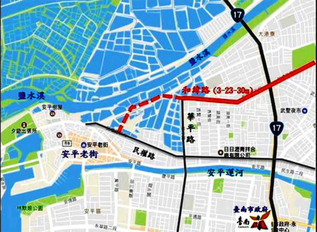 和緯路五段8月開工 將打通連結安平
